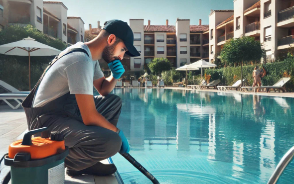 Mantenimiento piscina comunitaria