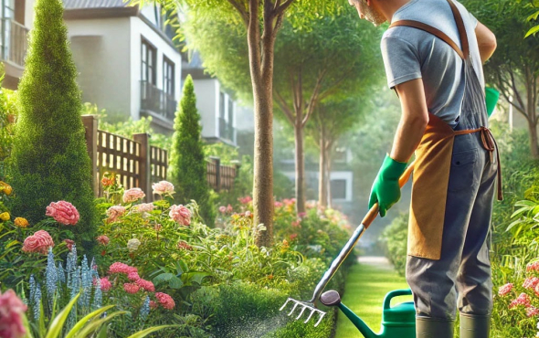 Servicio de jardinería en comunidades de propietarios